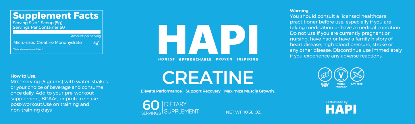 HAPI Creatine