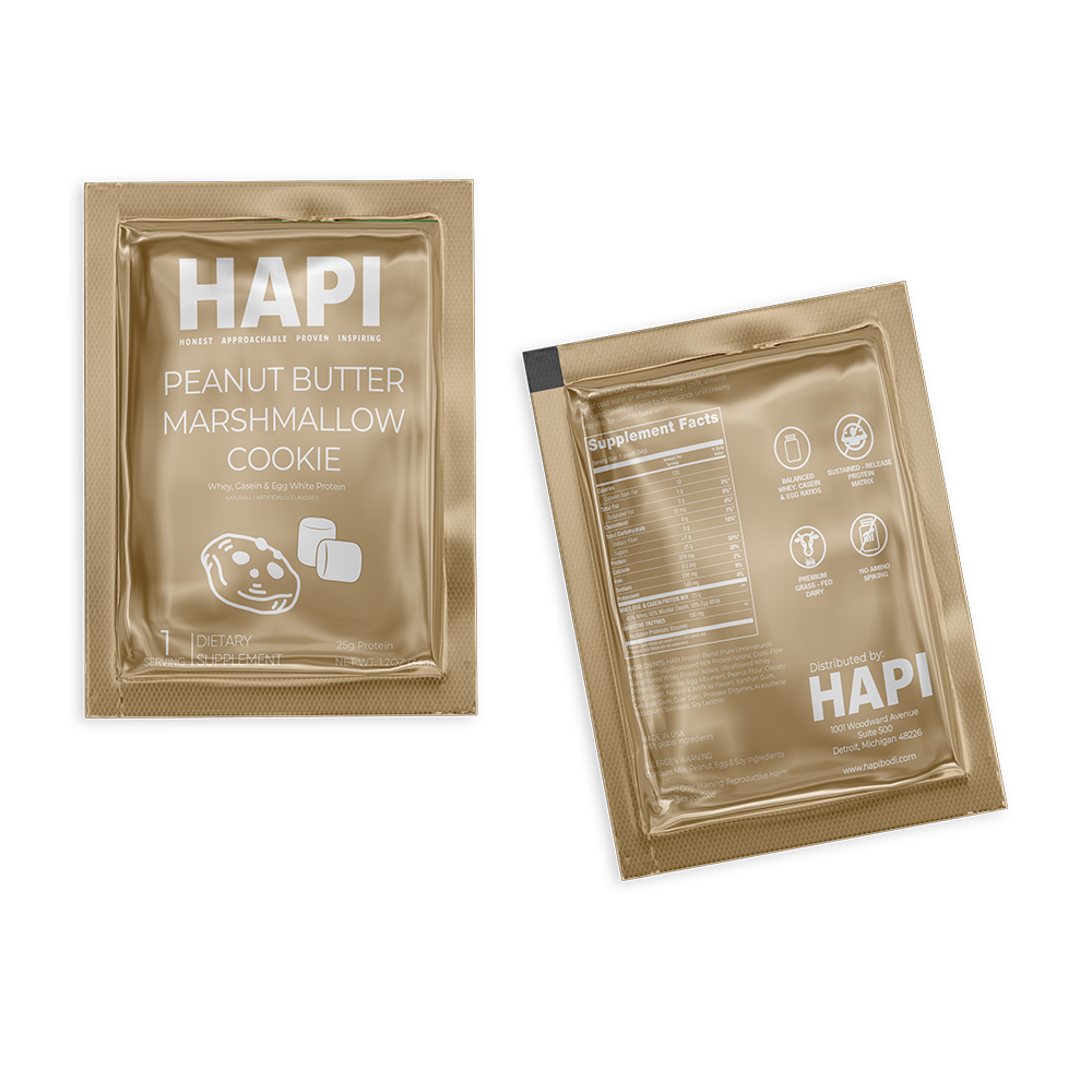 [Single Serve Packet] HAPI Peanut Butter-Marshmallow Cookie