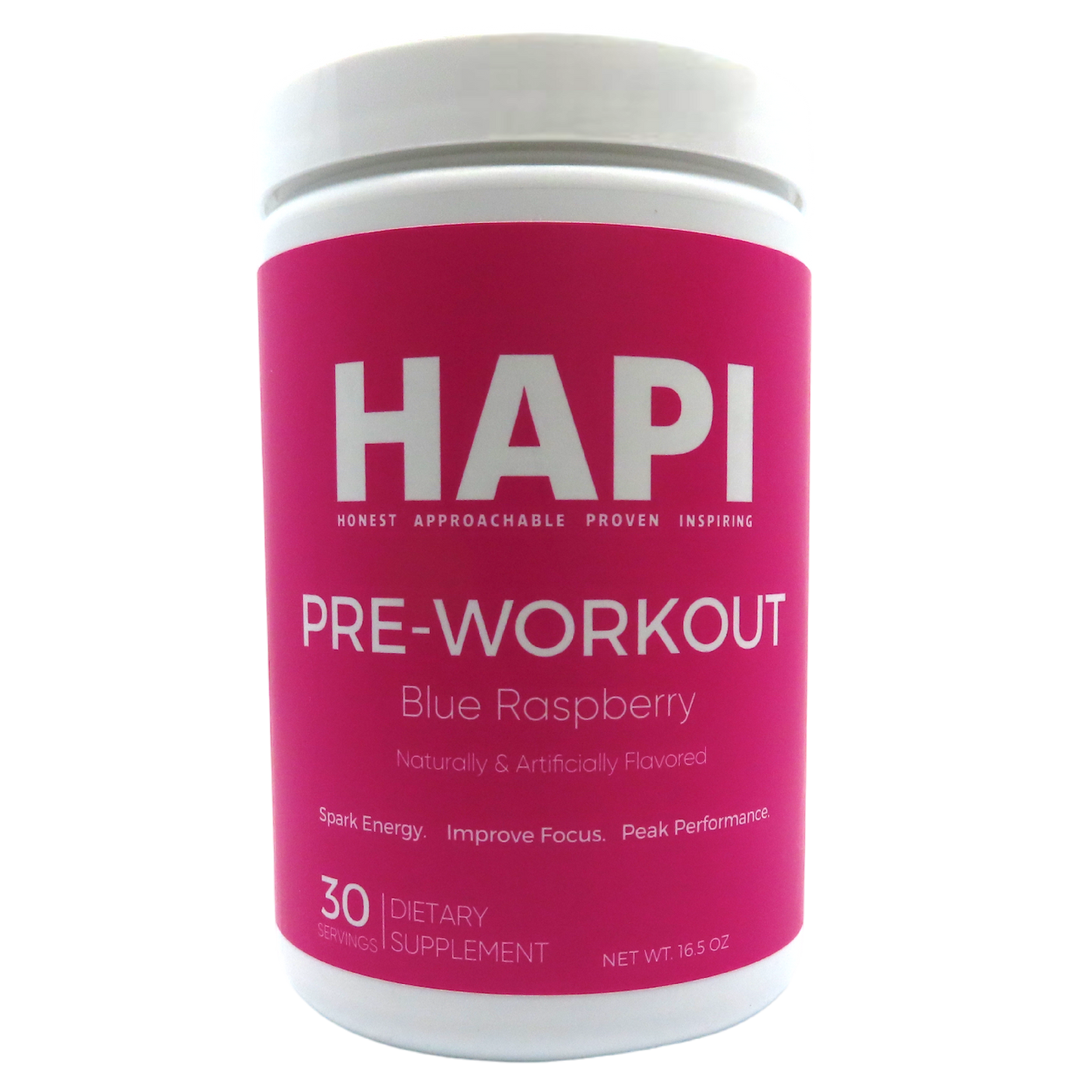 HAPI Pre Workout - Blue Raspberry