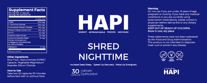 HAPI Shred Nighttime - Capsule